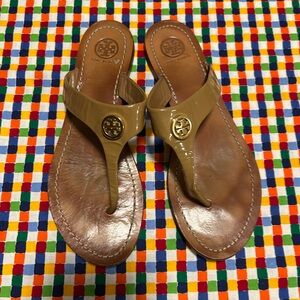 Tory Burch Women's Tan Sandals 8